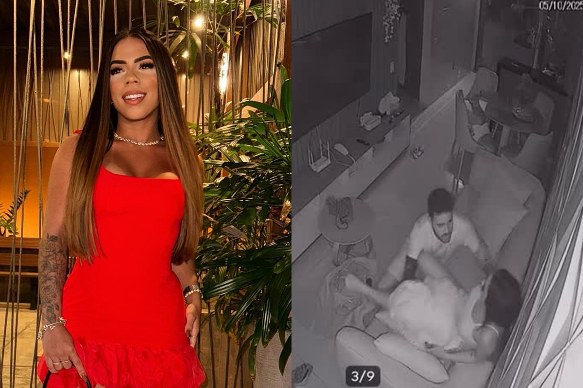 Influenciadora denuncia ex-namorado e expõe vídeo de agressões