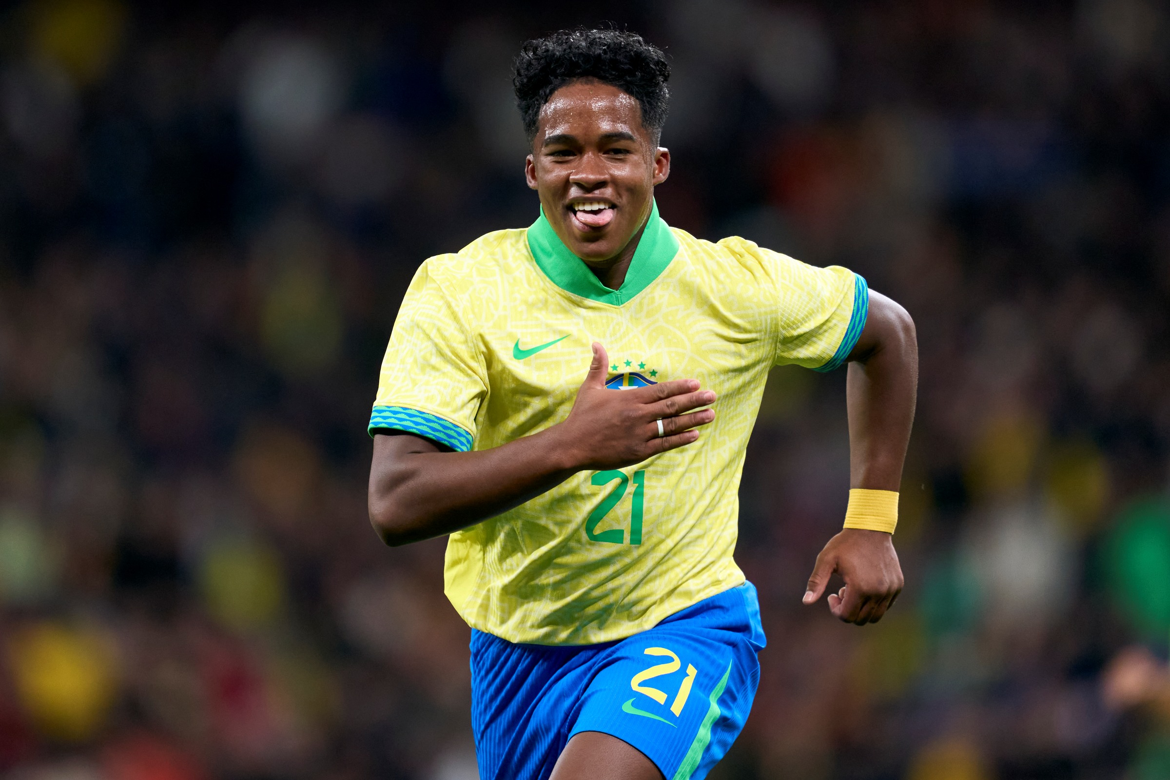 Endrick é o centroavante com mais gols pela Seleção no ciclo da Copa