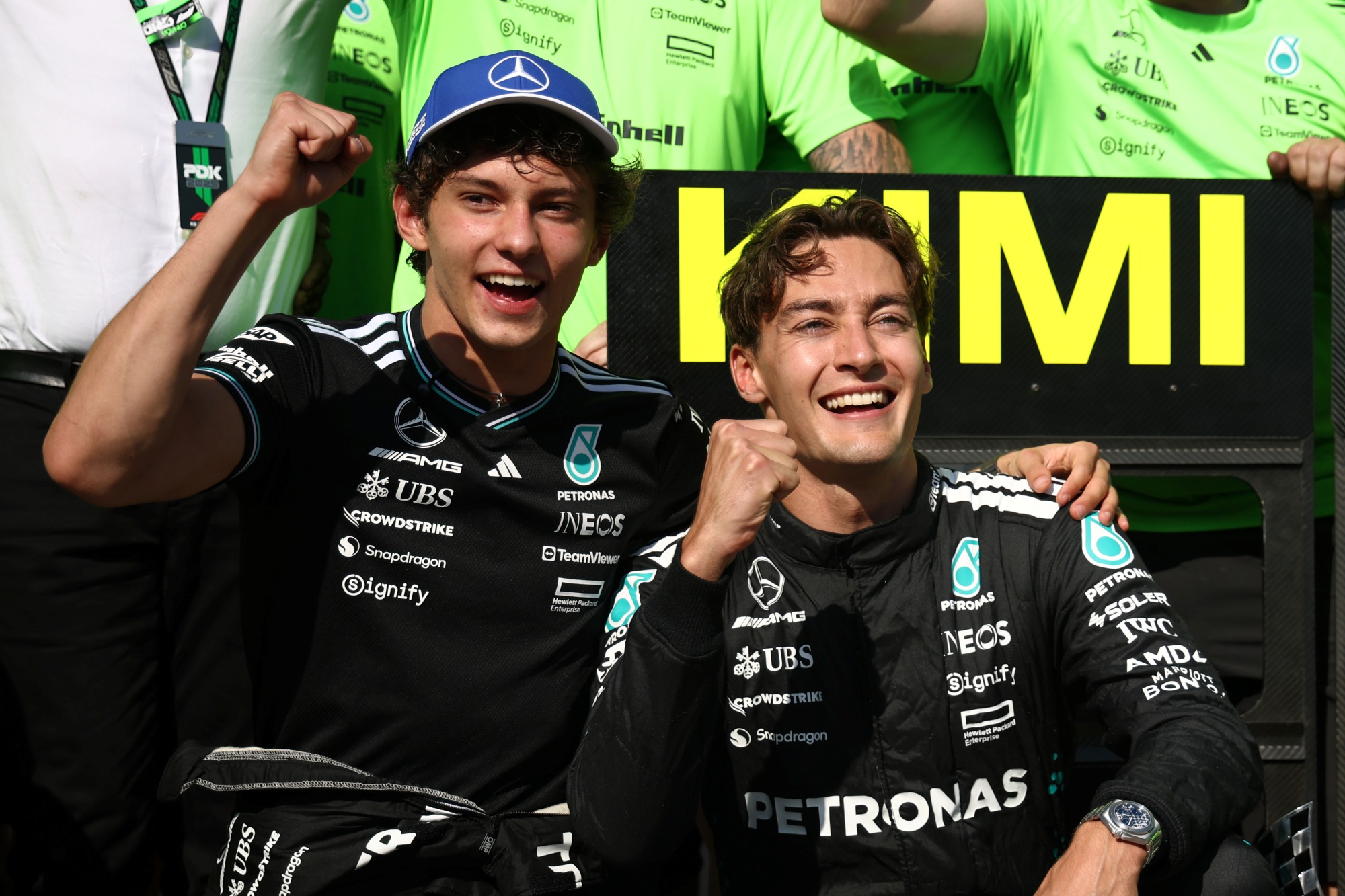 F1: Mercedes confirma Russell e Antonelli para 2026. Confira o grid