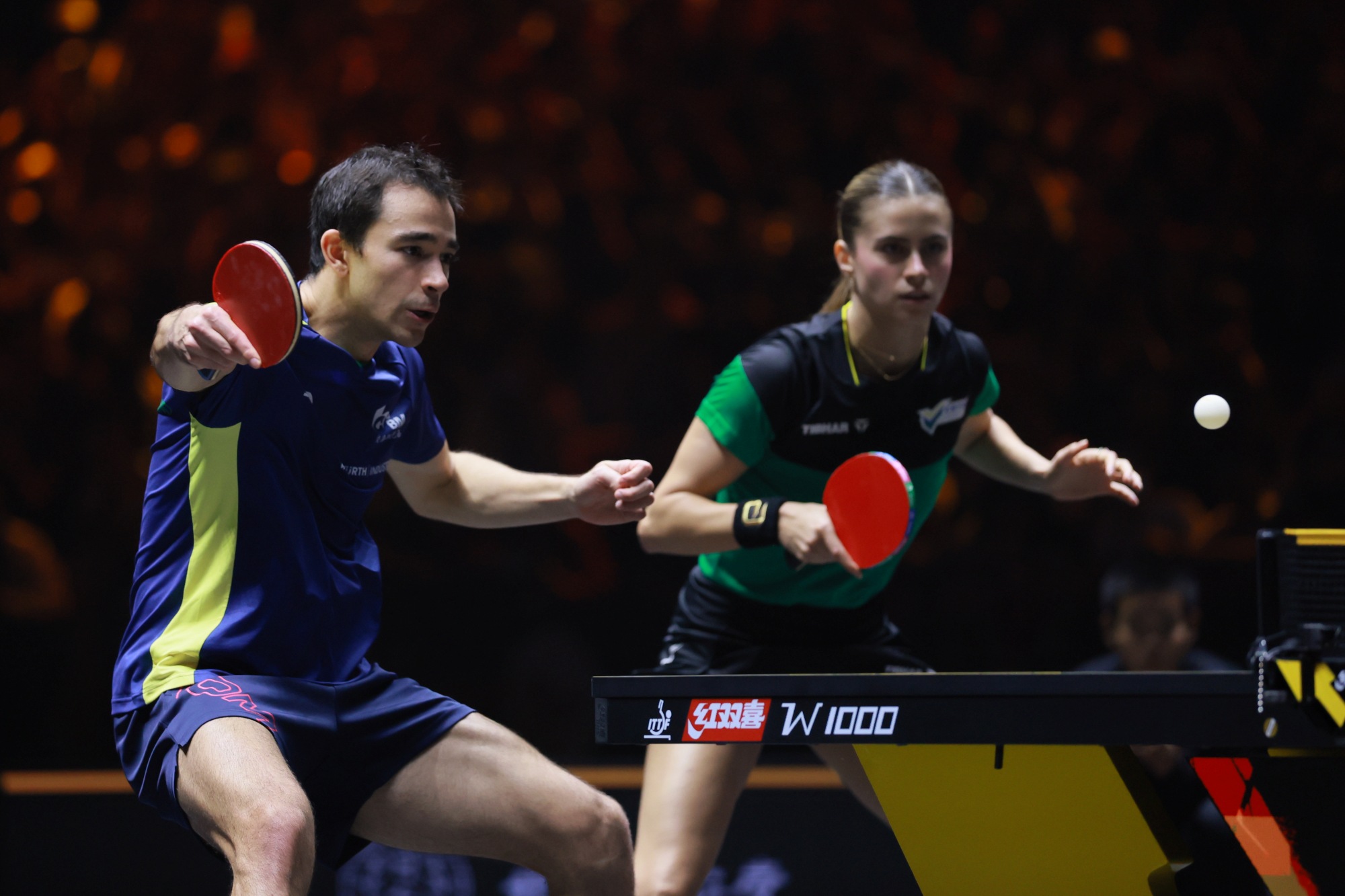 Calderano e Takahashi vencem ouro no Pan-Americano de duplas mistas