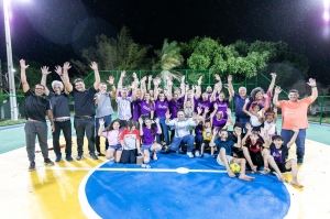 Comunidade celebra revitalização da quadra do bairro Coophema