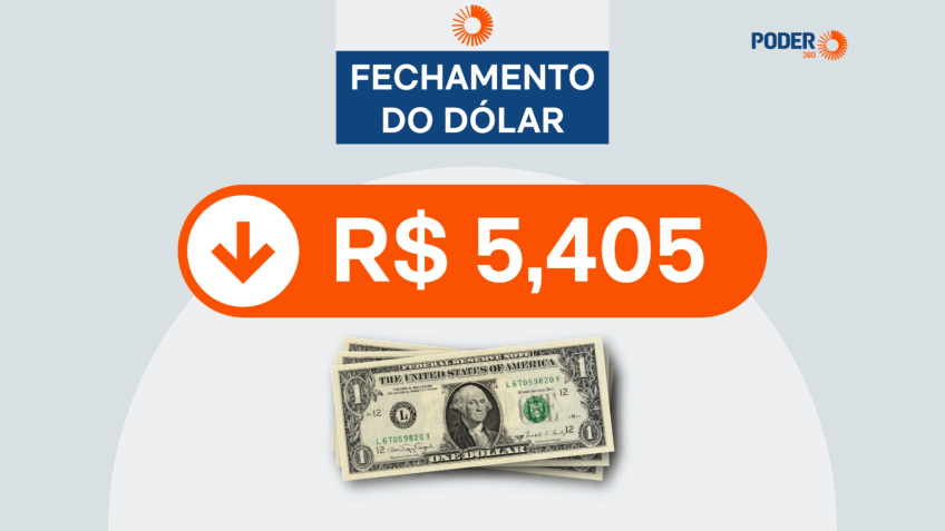 Dólar cai para R$ 5,405 e Bolsa sobe na semana com foco em tarifaço