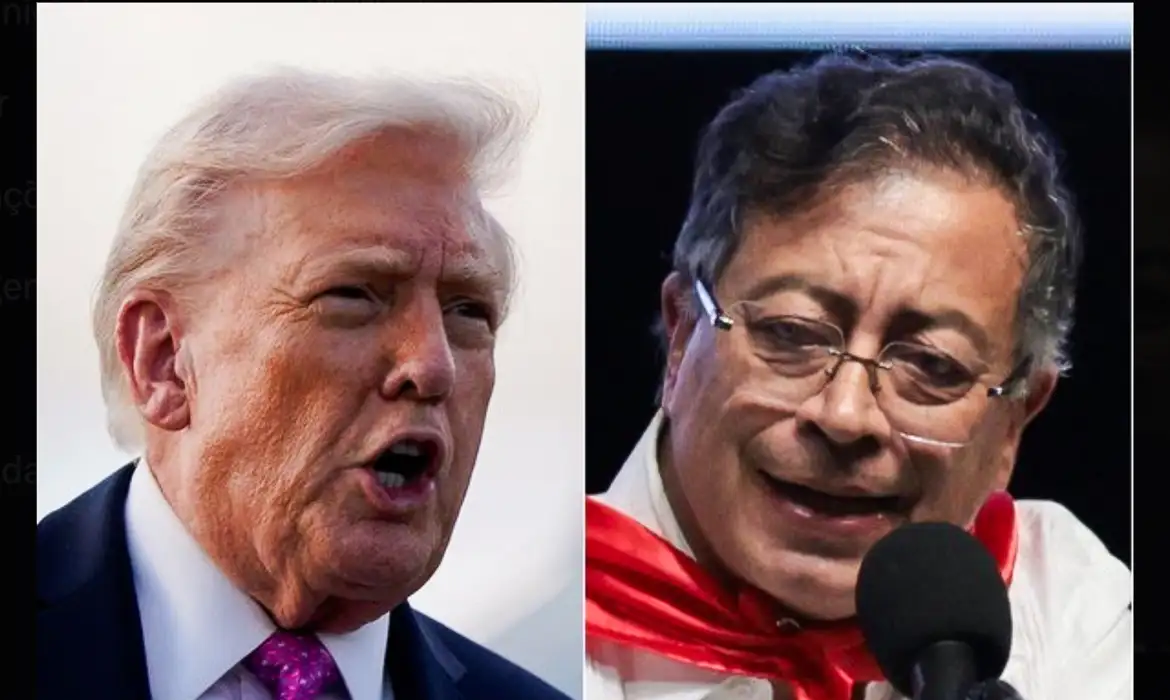 Trump acusa Petro de tráfico de droga; Petro diz que houve violação