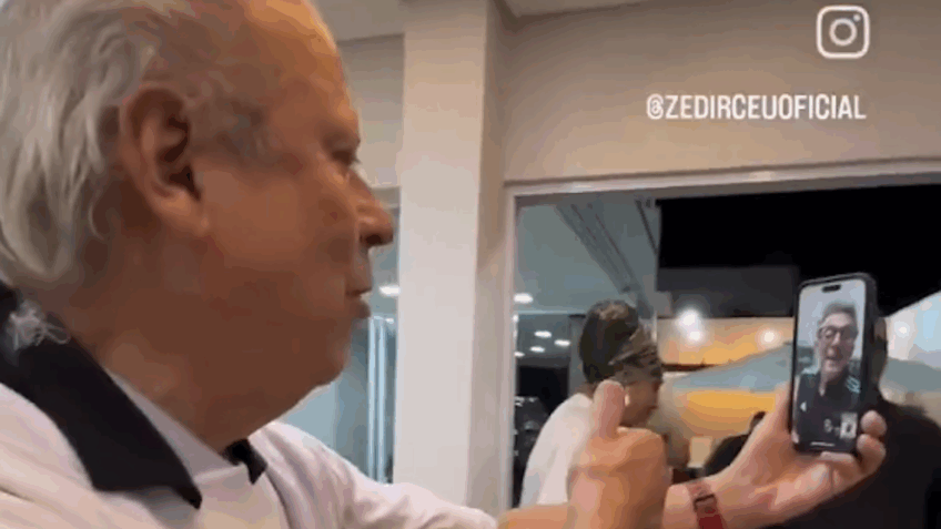 Ex-jogador Neto fala com Zé Dirceu e declara apoio a Lula em 2026