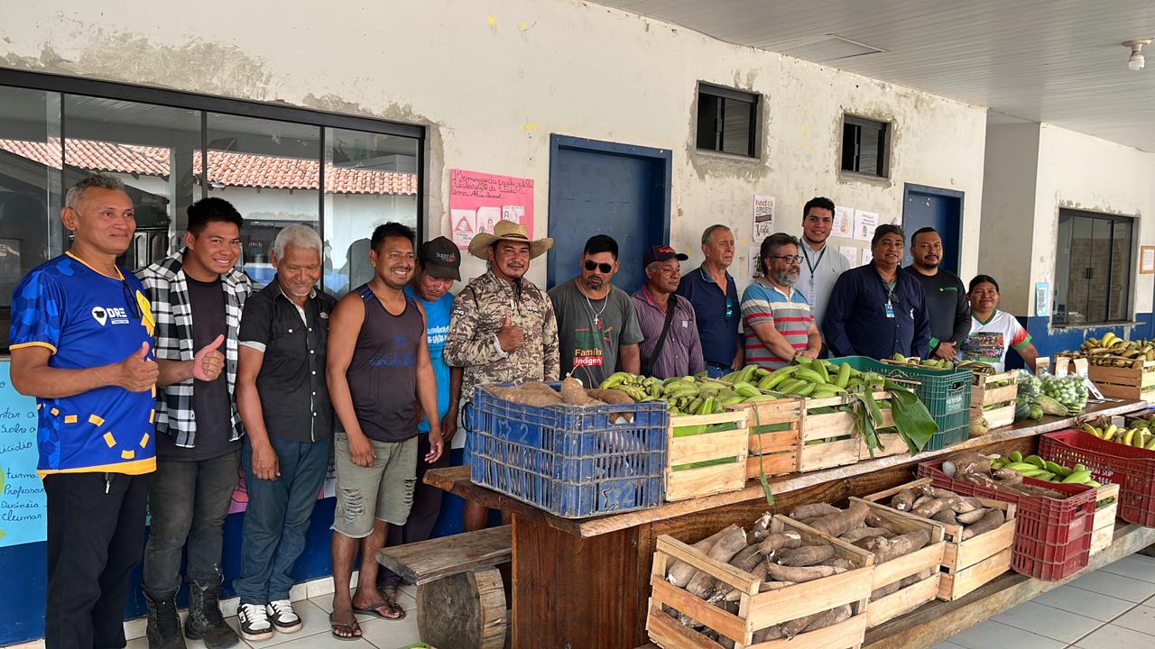 Indígenas fortalecem segurança alimentar com produção local para Programa de Aquisição de Alimentos - EMPAER - Site