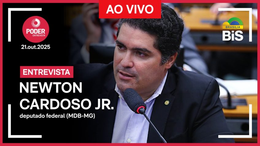 Ao vivo: Poder360 entrevista Newton Cardoso Jr.