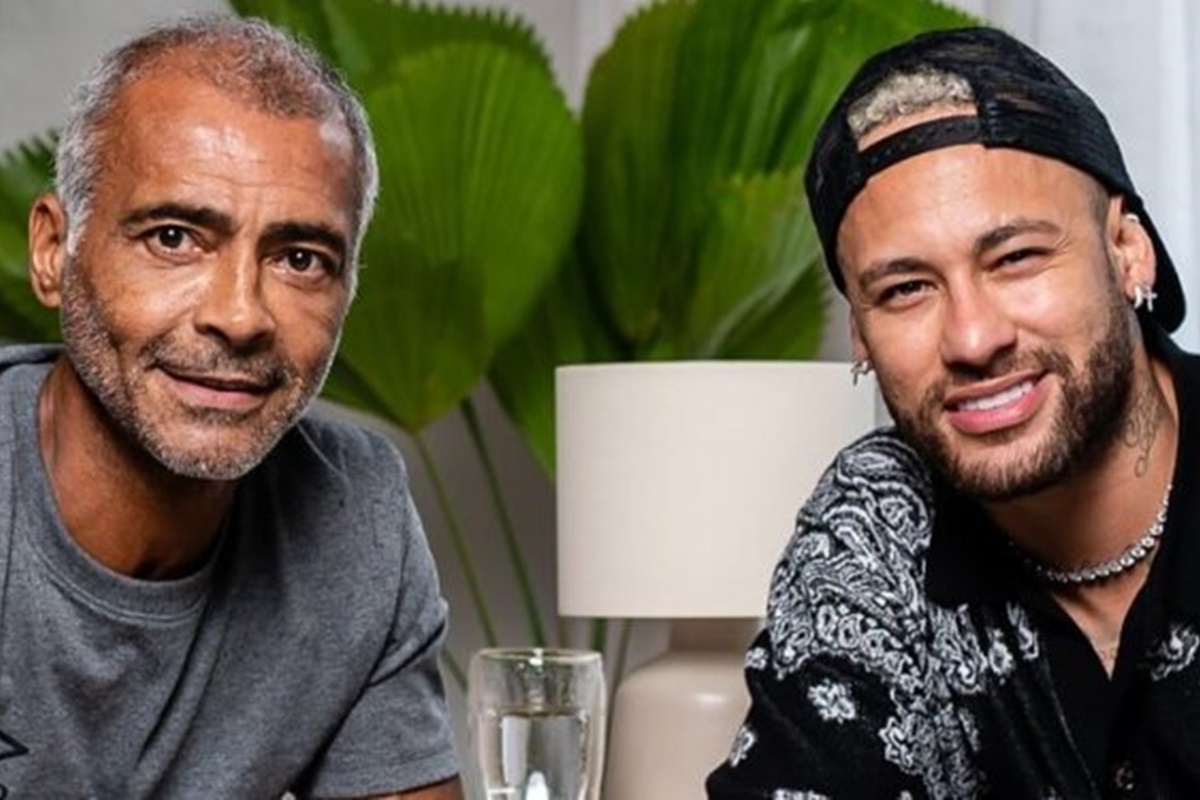 Romário faz publicação sobre arbitragem e concorda com Neymar; entenda