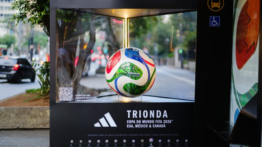 Adidas lança exposições sobre bola da Copa de 2026