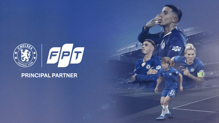 Chelsea fecha patrocínio de manga com empresa vietnamita FPT
