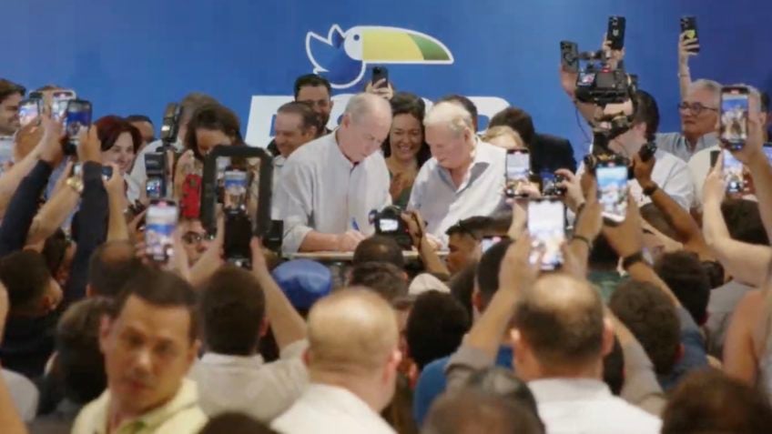 Ciro Gomes filia-se ao PSDB e critica o PT: “Aqui não tem ladrão”