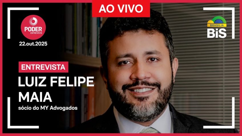 Ao vivo: Poder360 entrevista Luiz Felipe Maia