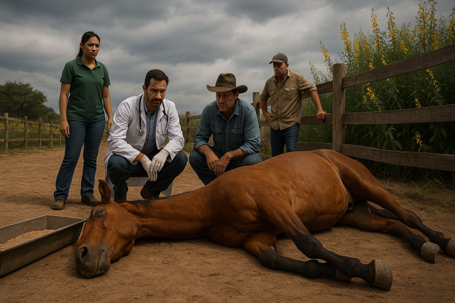 Surto de cólica mata cavalos em Goiânia; feno supostamente contaminado é investigado