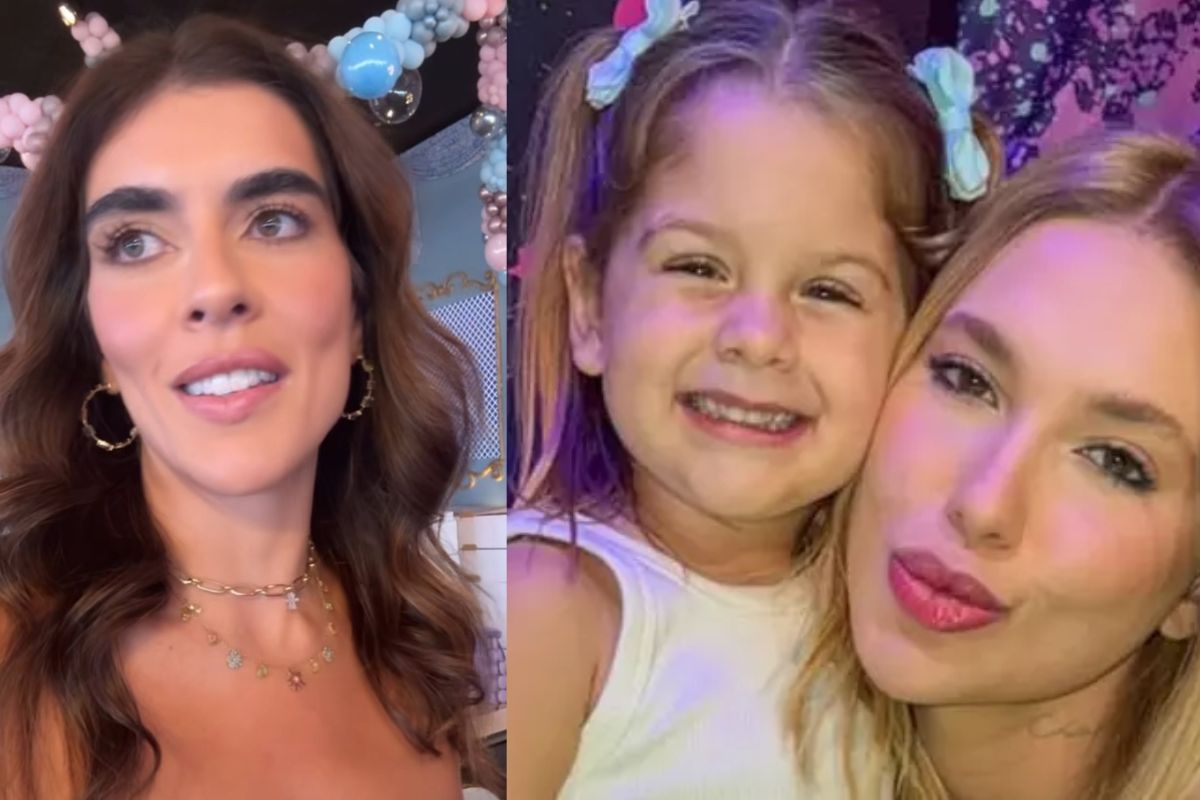 Decoradora fala sobre valor da festa de Maria Flor, filha de Virginia