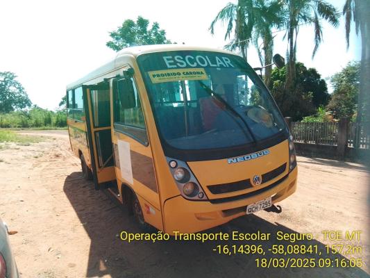 TCE-MT determina que Prefeitura de Cáceres comprove vistorias em veículos do transporte escolar