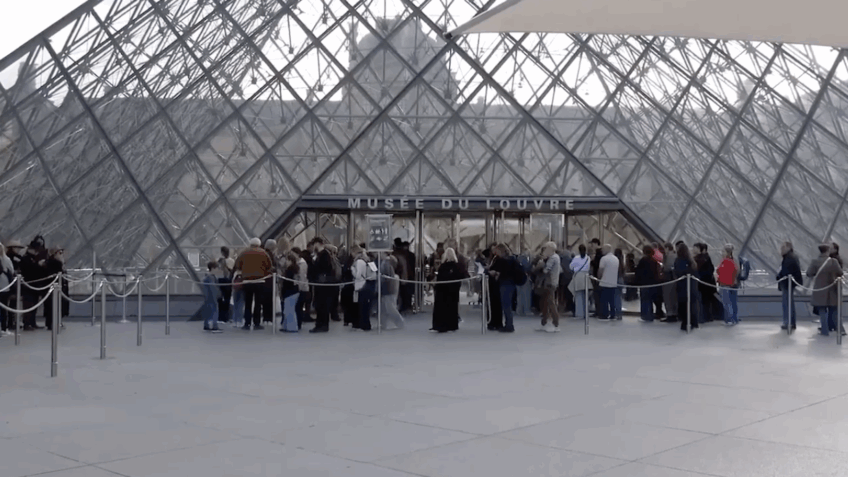 Veja vídeo do Louvre reaberto após roubo de joias milionárias