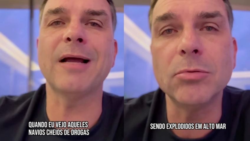 Flávio Bolsonaro rebate críticas e diz que imprensa “defende traficantes”