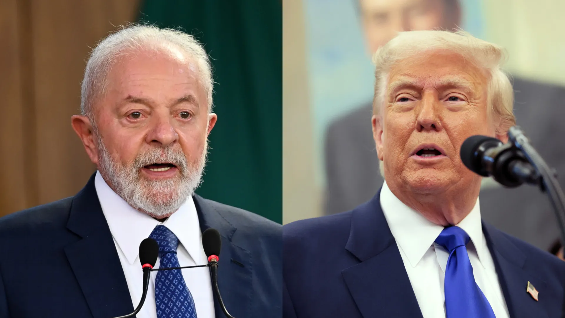 Trump sinaliza reduzir tarifas sobre o Brasil nas "circunstâncias certas"