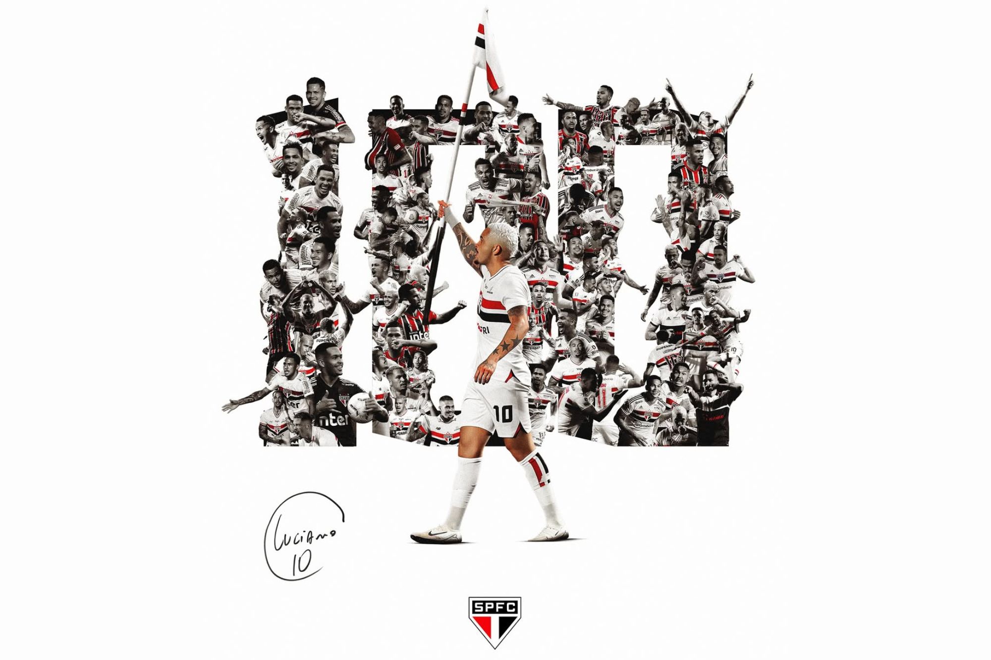 Vídeo: Luciano marca o 100º gol com a camisa do São Paulo