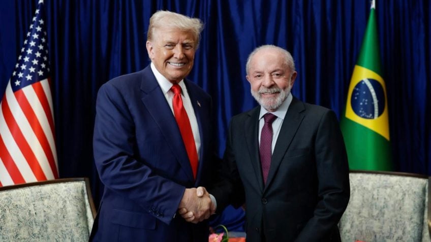 Acho que faremos acordo com Brasil, diz Trump ao lado de Lula