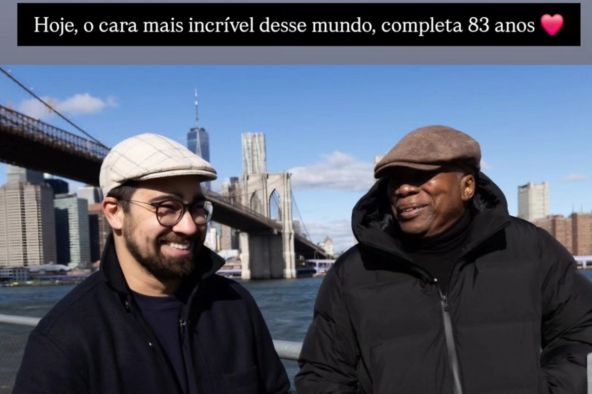 Nos 83 anos de Milton Nascimento, filho mostra viagem após diagnóstico