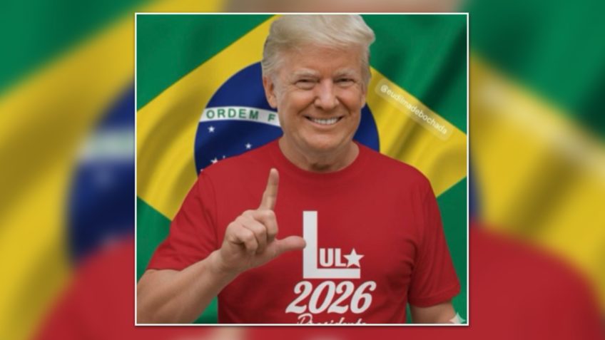 Reunião de Lula e Trump vira meme nas redes sociais