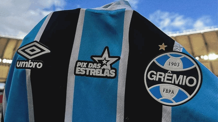 Grêmio negocia fim de contrato com patrocinador
