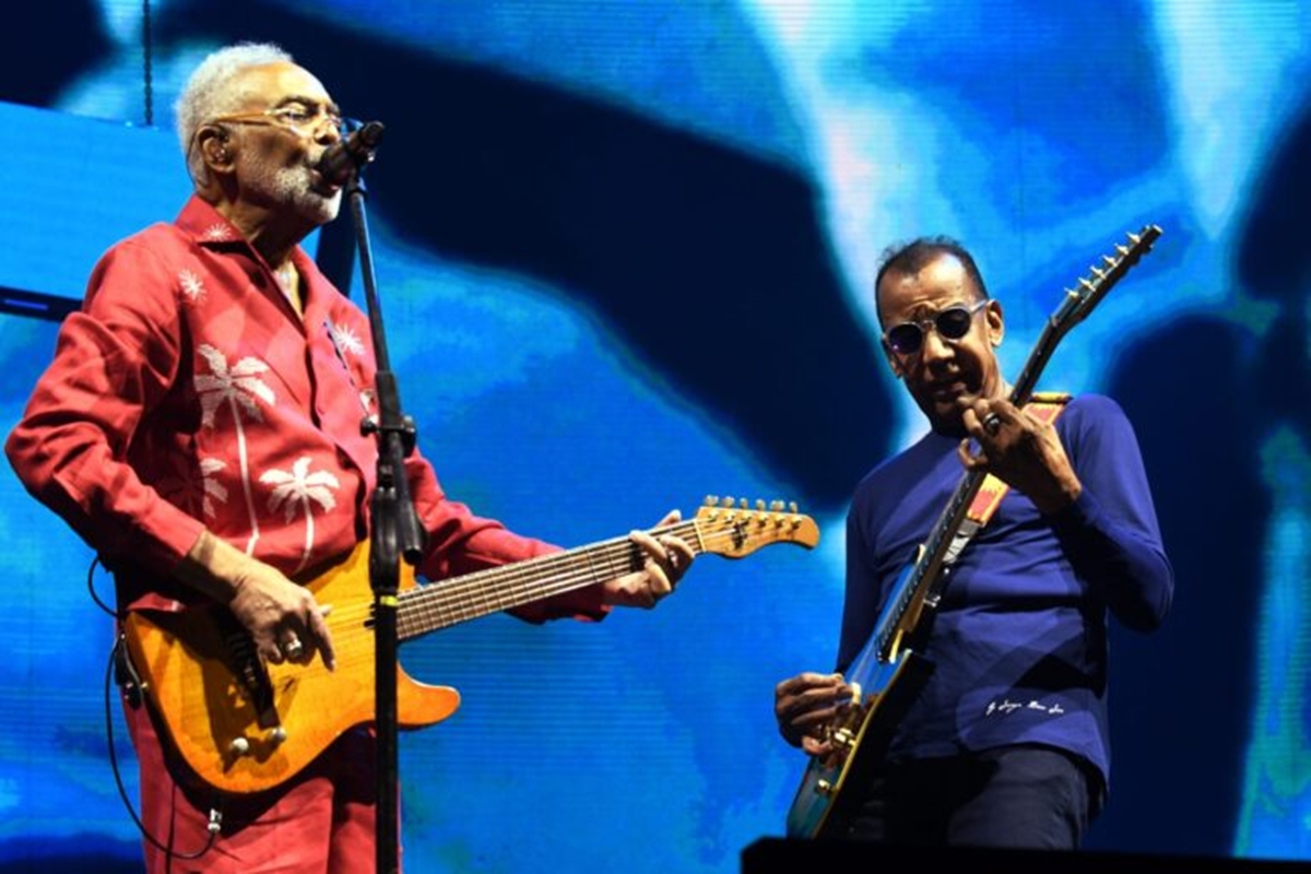 Gilberto Gil e Jorge Ben Jor dividem o palco após mais de 30 anos