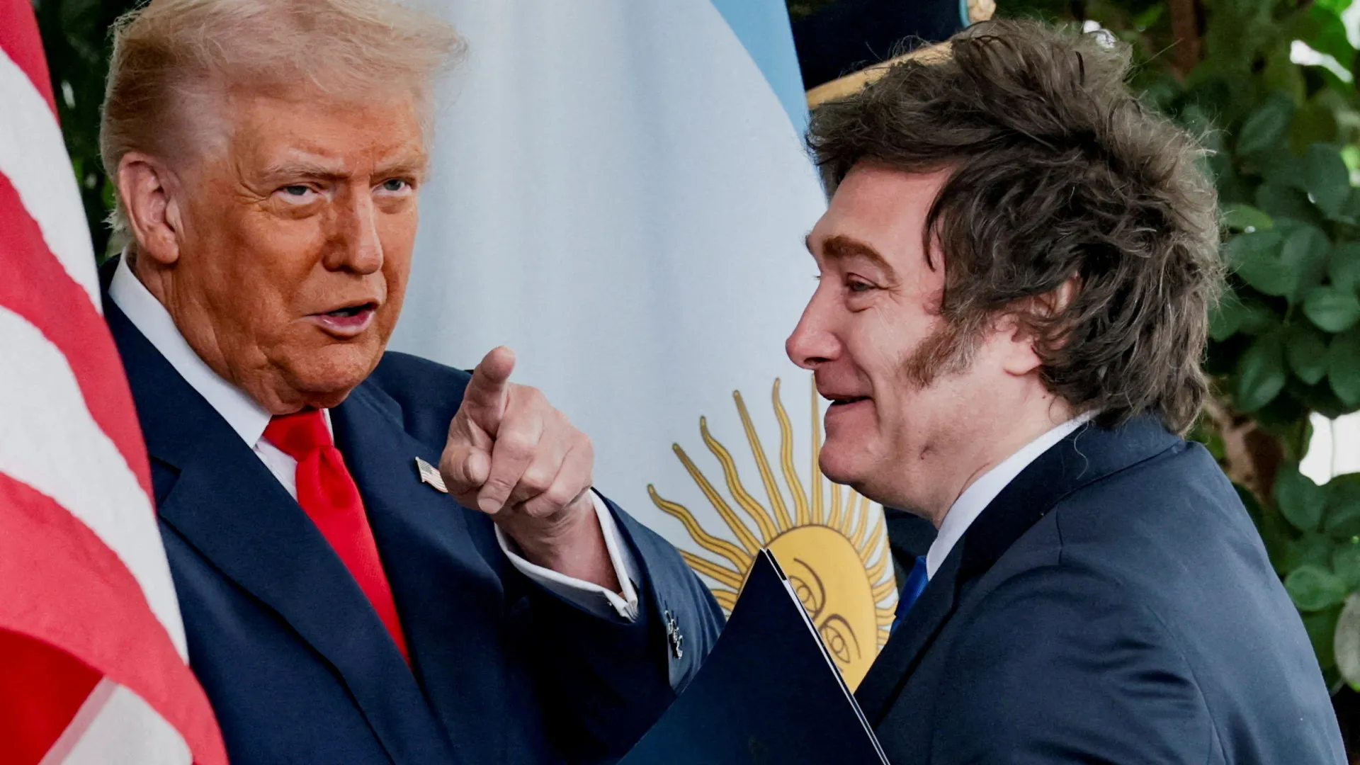 Milei teve 'muita ajuda' dos EUA para vencer eleições legislativas, diz Trump