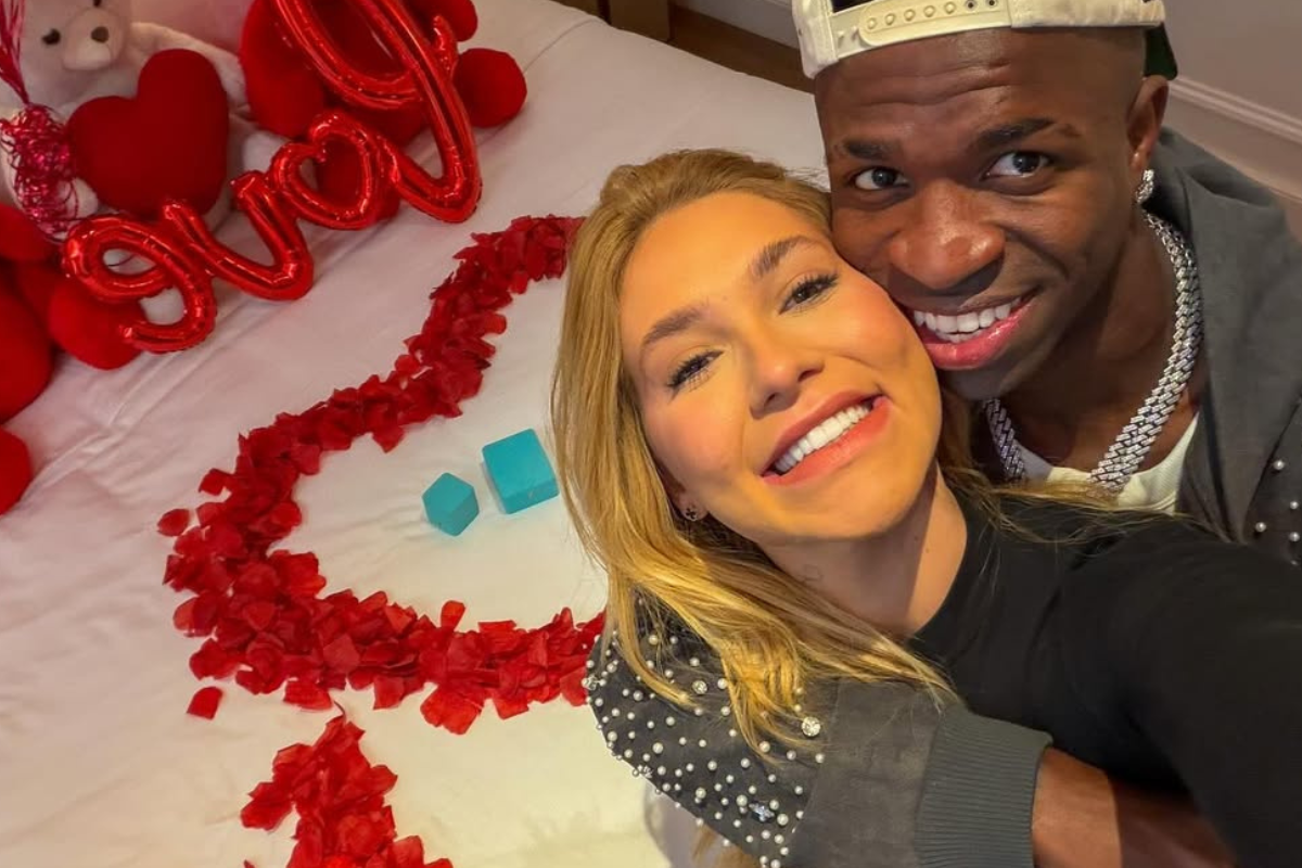 Veja fotos do pedido de namoro de Virginia e Vini Jr.