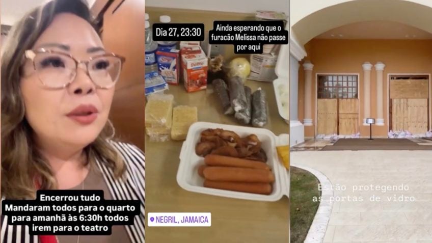Brasileiros relatam tensão e protocolos diante do furacão na Jamaica