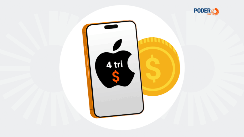 Apple atinge US$ 4 trilhões em valor de mercado