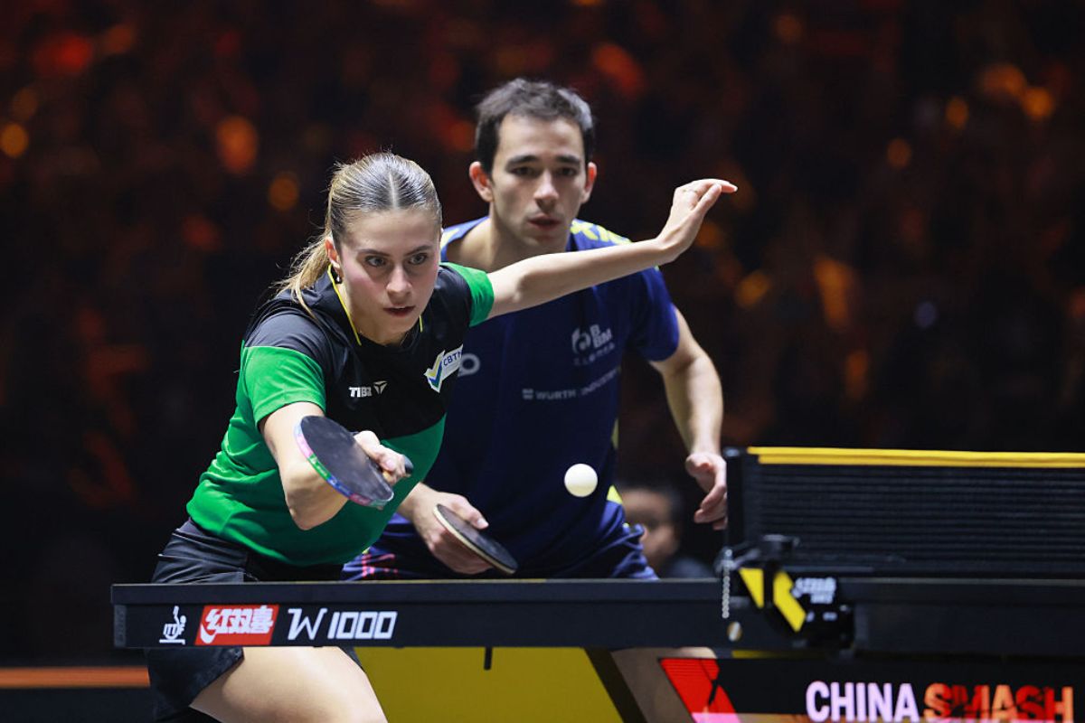 Bruna Takahashi avança para as oitavas do WTT Champions de Montpellier