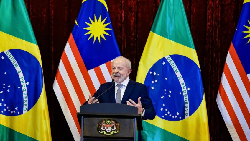 Com viagem à Ásia, Lula fica 45 dias fora do Brasil em 2025