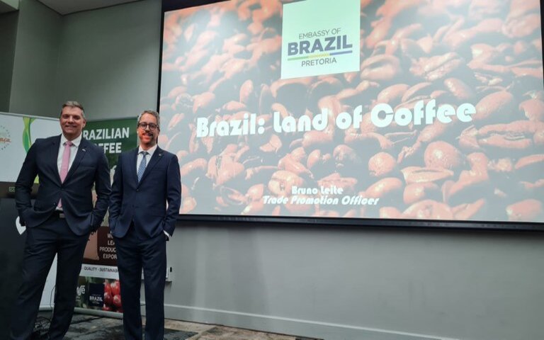 Café e cachaça brasileiros são promovidos em evento na África do Sul