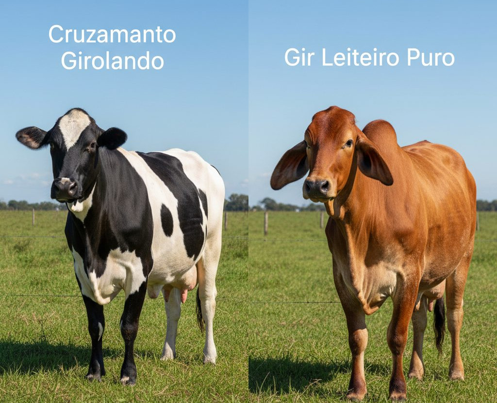 Cruzamento Girolando x Gir Leiteiro: oportunidade ou risco para o produtor?