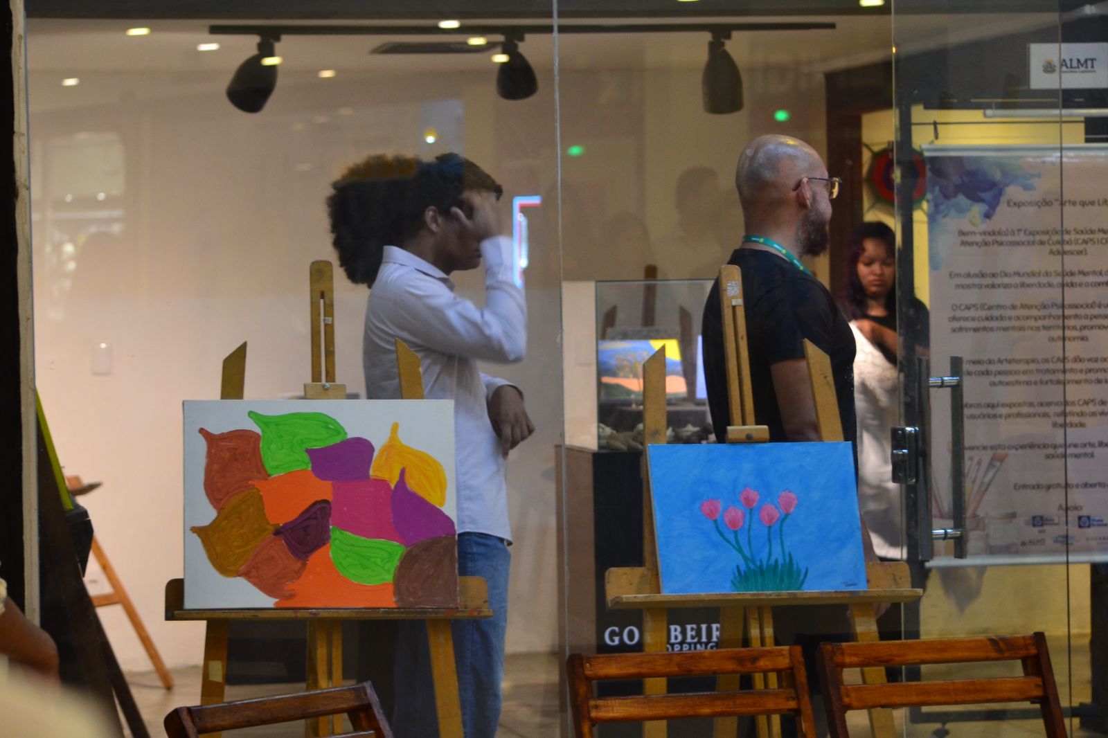 Prefeitura de Cuiabá realiza abertura da 1ª Exposição de Saúde Mental “Arte que Liberta”