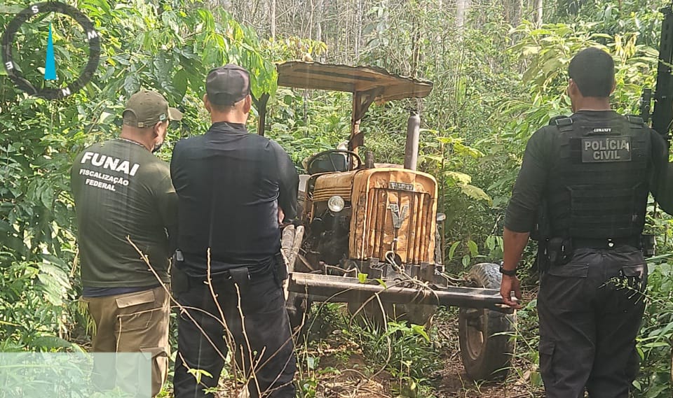Polícia Civil, Funai e Ibama deflagram operação contra desmatamento ilegal em reservas indígenas