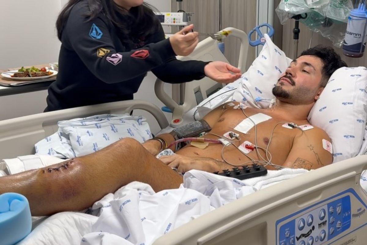 Vittor Fernando fala pela 1ª vez após levar tiro no peito no Rio