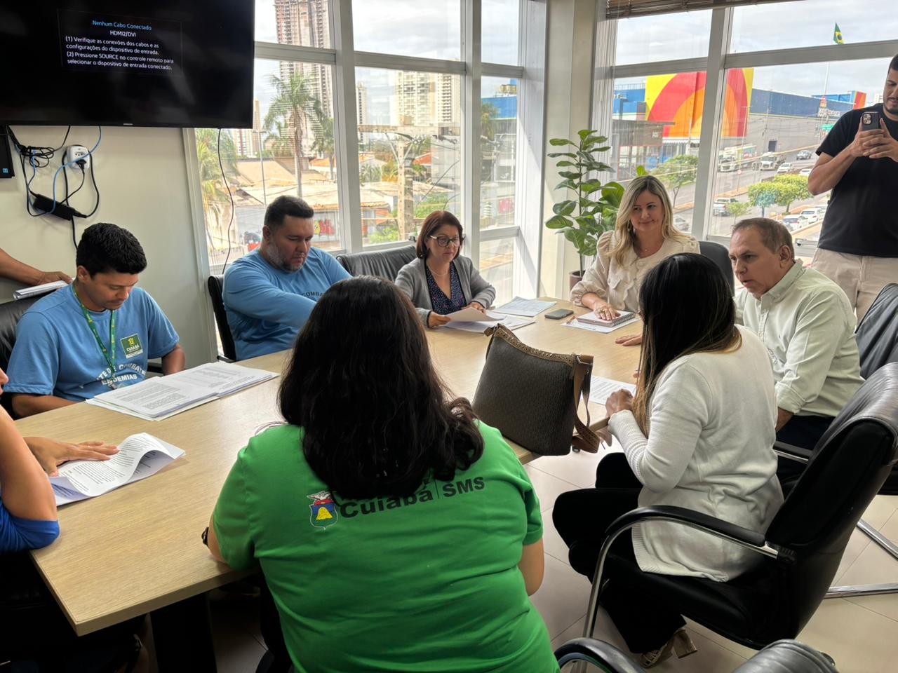 Prefeitura de Cuiabá dialoga sobre adequação do ponto eletrônico da categoria