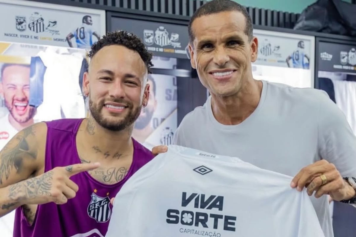 Rivaldo manda recado para Neymar após empate do Santos