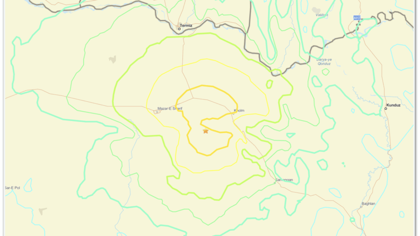 Terremoto de magnitude 6,3 atinge o Afeganistão