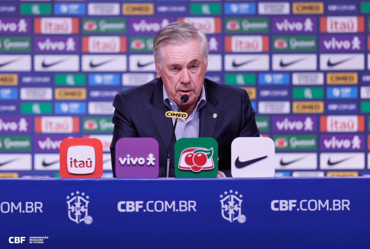 Ancelotti convoca Seleção para jogos contra Senegal e Tunísia. Siga