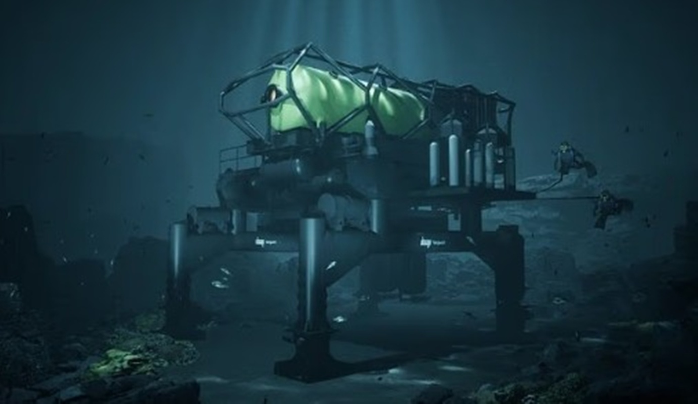 Cápsula permite que humanos fiquem dias no fundo do oceano