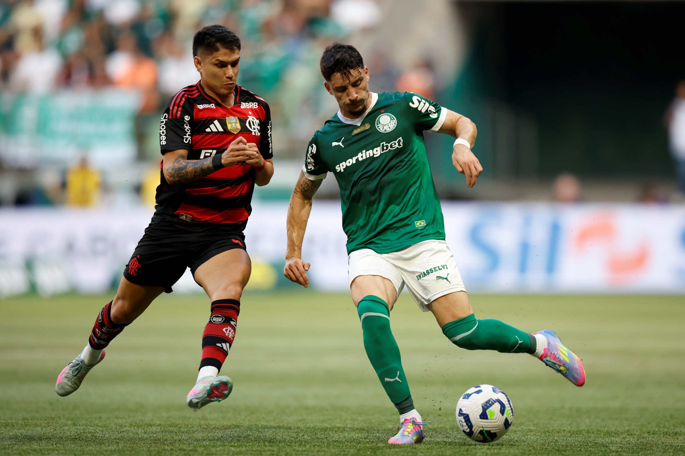 Libertadores: confira os valores dos elencos de Flamengo e Palmeiras