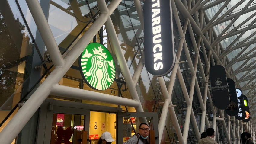 Starbucks vende 60% de participação na China por US$ 4 bi