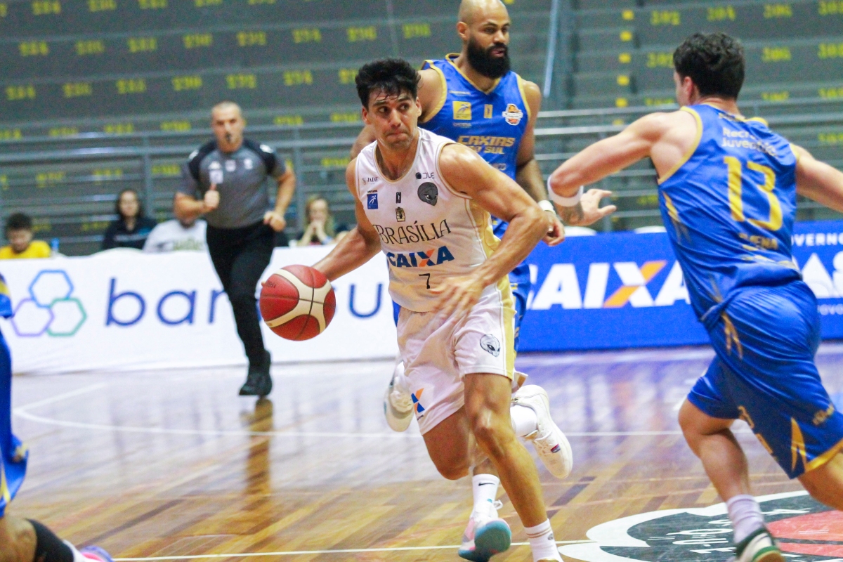 NBB: Brasília Basquete se recupera e vence Caxias com tranquilidade