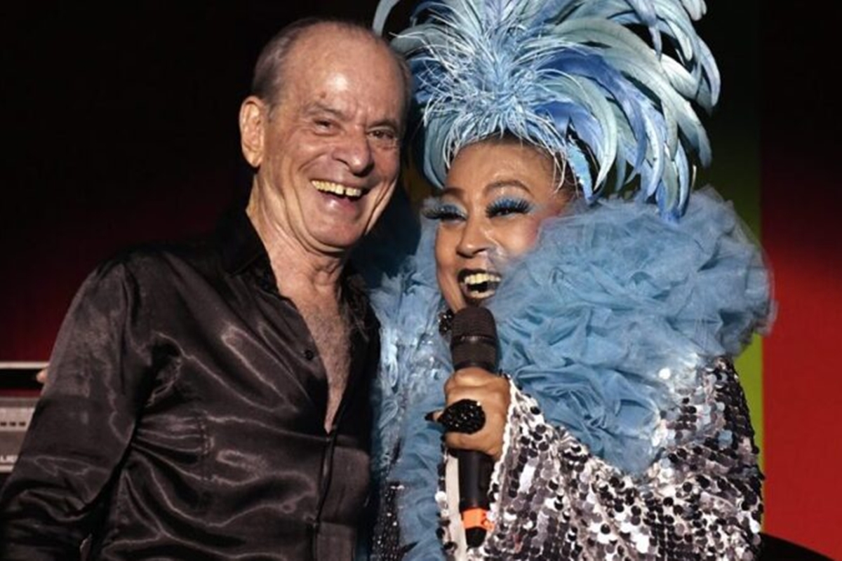 Ney Matogrosso e Maria Alcina cantam juntos pela 1ª vez em show no Rio