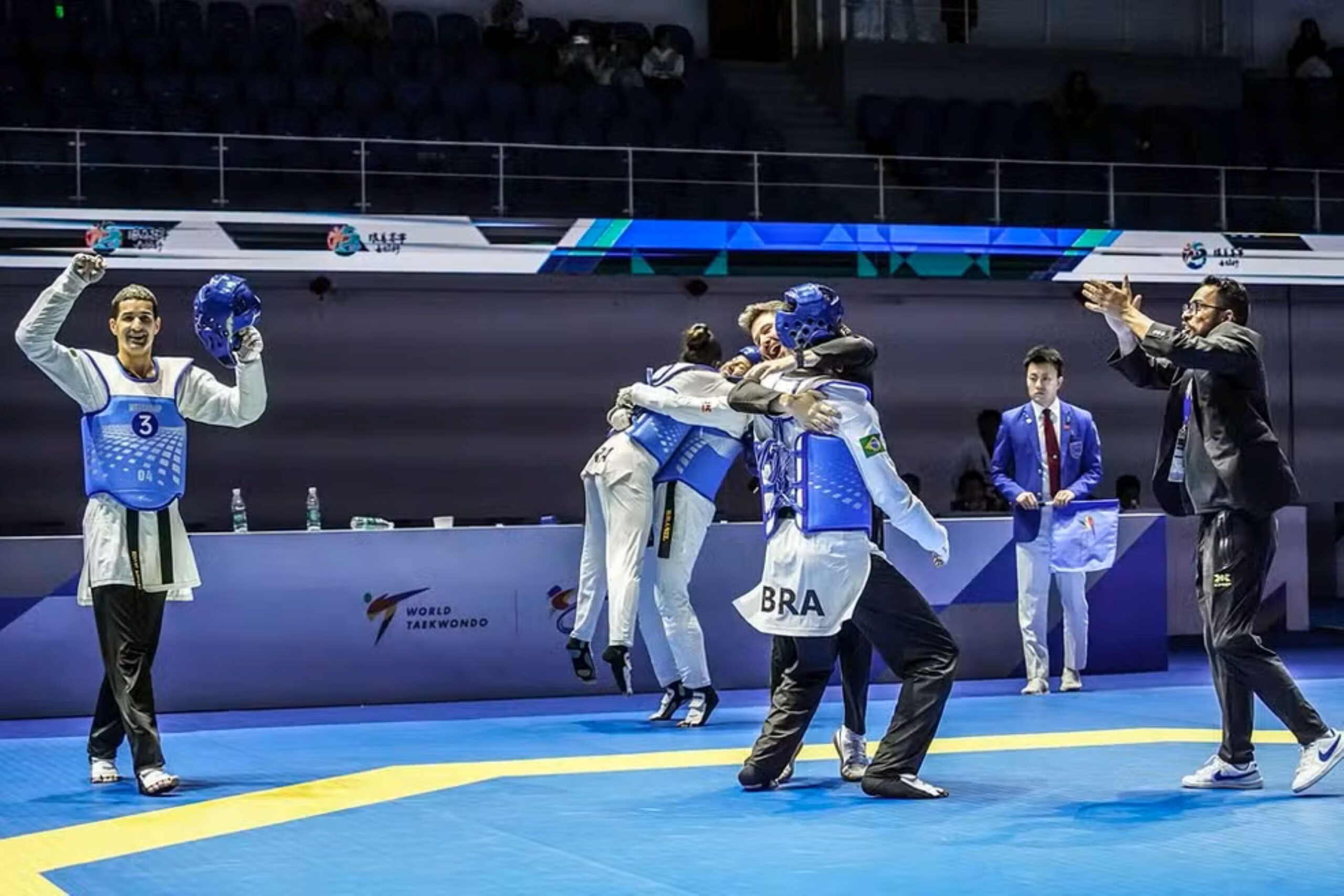 Vídeo: Brasil conquista tricampeonato na Copa do Mundo de Taekwondo