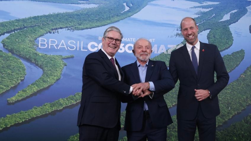 Starmer e William defendem união contra crise climática na COP30