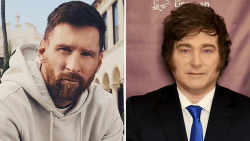 Também sei felicitar um "esquerdista", diz Milei em elogio a Messi